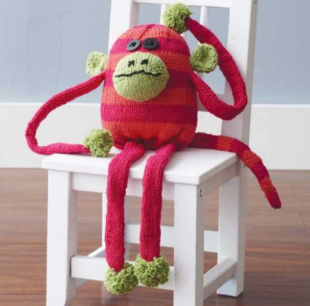 Free Knitting Pattern for a Chunky Monkey