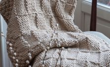 Free Knitting Pattern for a Fiesole Throw