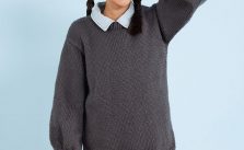 Free Knitting Pattern for a Kids Be-Stoked Knit Sweater