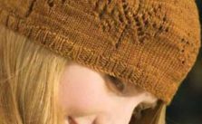 Free Knitting Pattern for a Lace Fountain Hat
