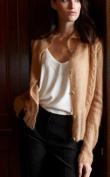 Free Knitting Pattern for a Lucy Cardigan