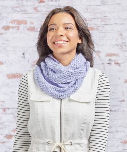 Free Knitting Pattern for a Perfection Knit Cowl