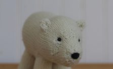 Free Knitting Pattern for a Polar Bear