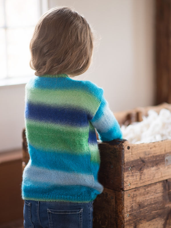 Free Knitting Pattern for an Easy Child's Sweater