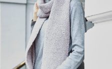 Free Knitting Pattern for an Easy Scarf