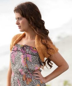 Free Knitting Pattern for an Easy Shrug Riptide