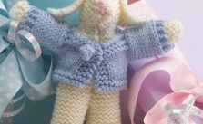 Free Knitting Pattern for an Easy Toy Rabbit