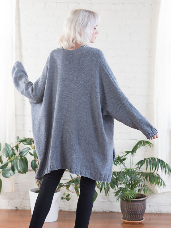 Free Knitting Patterns for Ava a One Size Fits All Cardigan