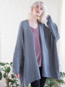 Free Knitting Patterns for Ava a One Size Fits All Cardigan
