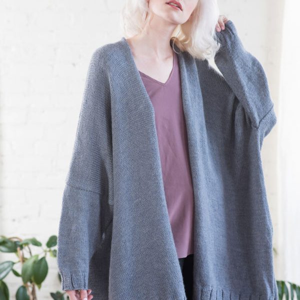 Free Knitting Patterns for Ava a One Size Fits All Cardigan