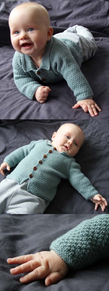 Free Knitting Patterns for Baby Cardigan Jacob