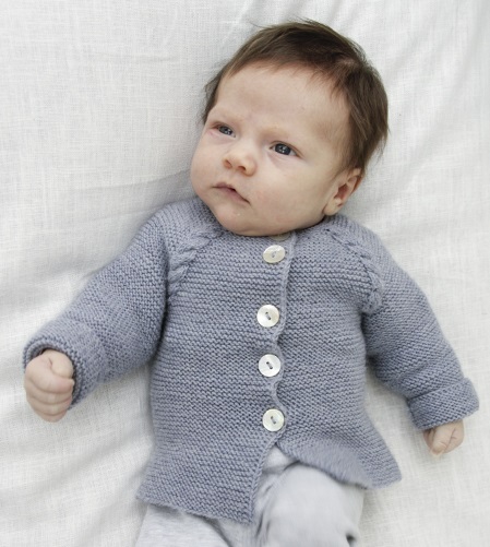 Free Knitting Pattern For Baby Cardigans