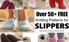 Over 50+ Free Knitting Patterns for Slippers