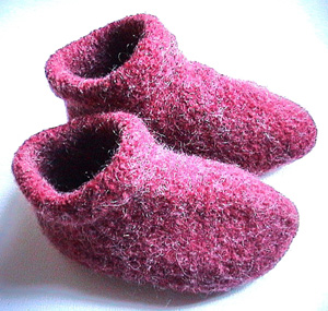 fuzzyfeet slippers free knitting pattern