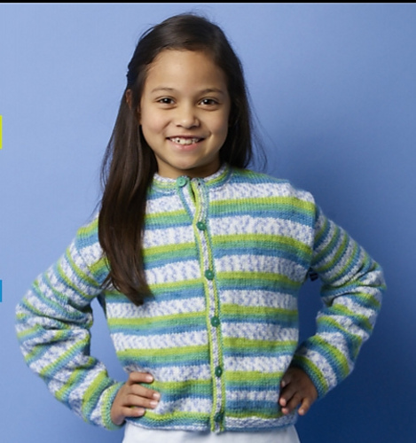 Easy Children's Knitting Patterns Free Cardigan