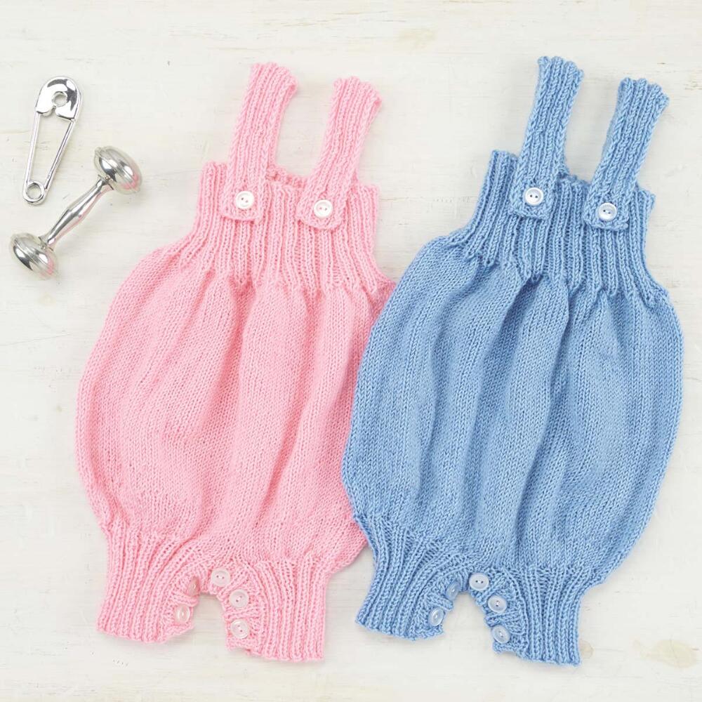 Free Baby Knitting Pattern for Playtime Onesies