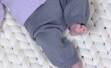 Free Knitting Pattern for Baby Trousers
