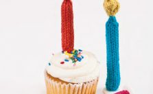 Free Knitting Pattern for Birthday Candles