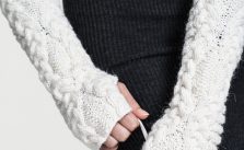 Free Knitting Pattern for Cable Wrist Warmers