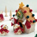 Free Knitting Pattern for Christmas Pups