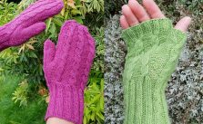 Free Knitting Pattern for Kinross Mittens