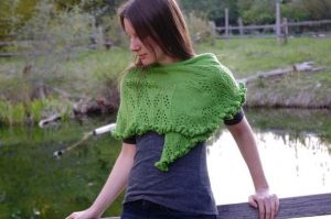 Free Knitting Pattern for Roadtrip Shawl