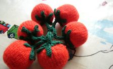 Free Knitting Pattern for Vine Tomatoes