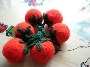 Free Knitting Pattern for Vine Tomatoes