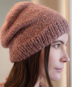Free Knitting Pattern for a Beginner Beanie