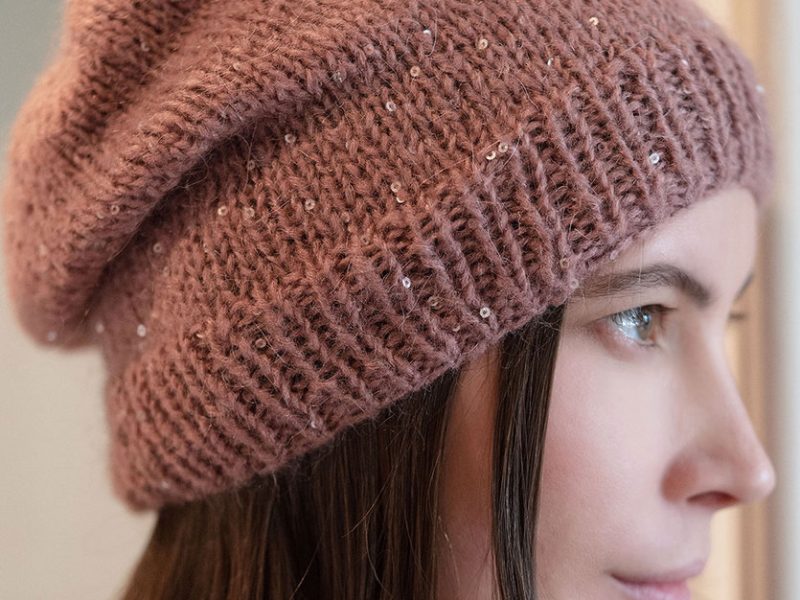 Free Knitting Pattern for a Beginner Beanie