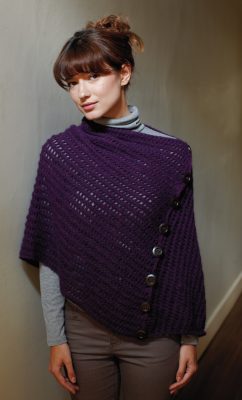 Free Knitting Pattern for a Beginners Wrap