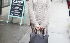 Free Knitting Pattern for a Cable Casey Sweater
