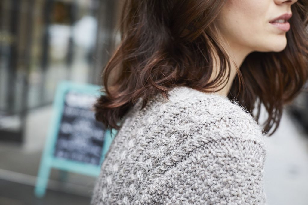 Free Knitting Pattern for a Cable Casey Sweater
