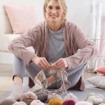 Free Knitting Pattern for a Cardigan with Cable Pattern
