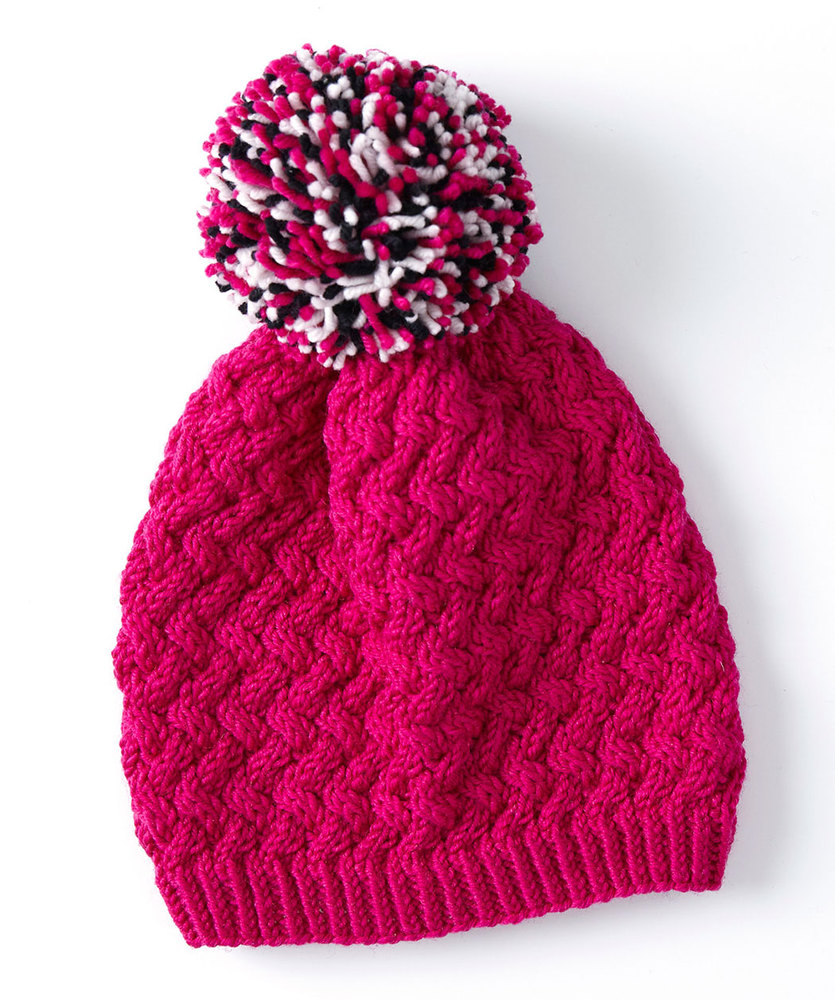 Free Knitting Pattern for a Curvaceously Chic Hat