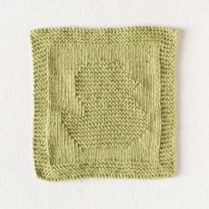 Free Knitting Pattern for a Duck Baby Cloth