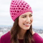 Free Knitting Pattern for a Honeycomb Cable Hat Beanie