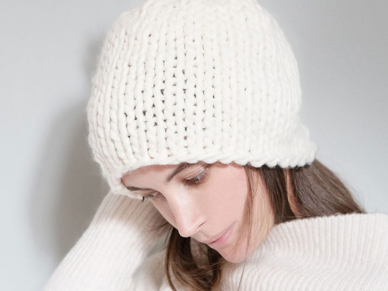 Free Knitting Pattern for a Latte Classico Hat