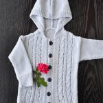 Free Knitting Pattern for a Little Hoodie
