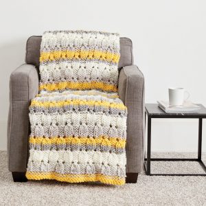 Free Knitting Pattern for a Patchwork Blanket