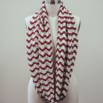 Free Knitting Pattern for a Ripple Stitch Cowl Penelope