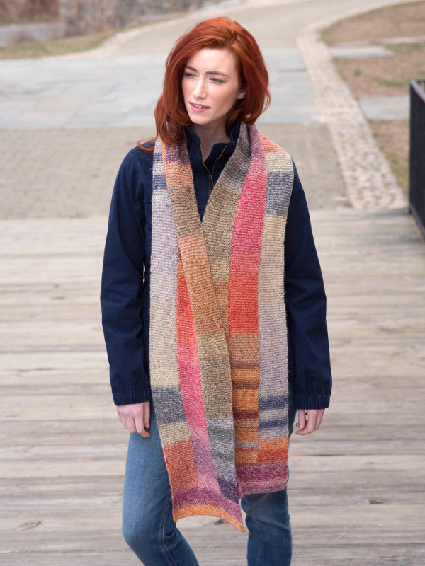 Free Knitting Pattern for a Scarf Mila