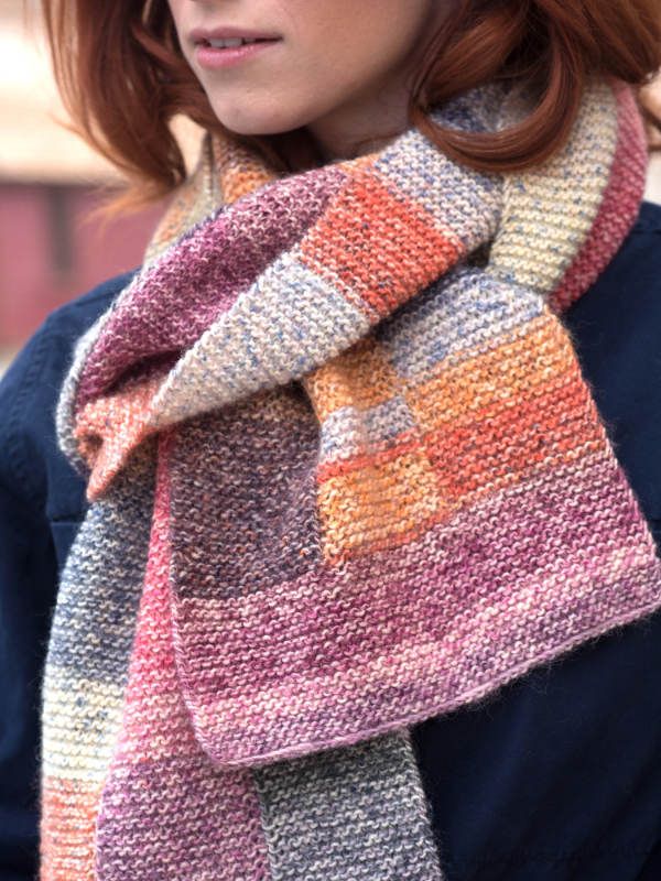 Free Knitting Pattern for a Scarf Mila