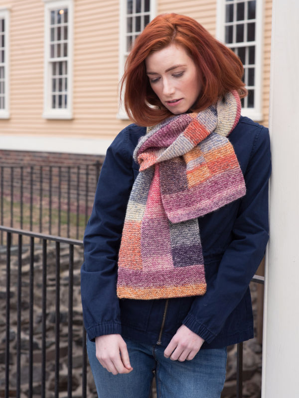 Free Knitting Pattern for a Scarf Mila