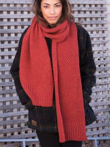 Free Knitting Pattern for a Scarf Quinn