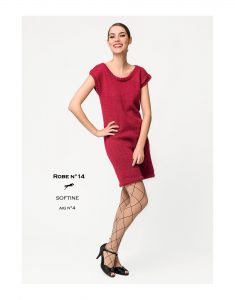 Free Knitting Pattern for a Simple Knit Dress