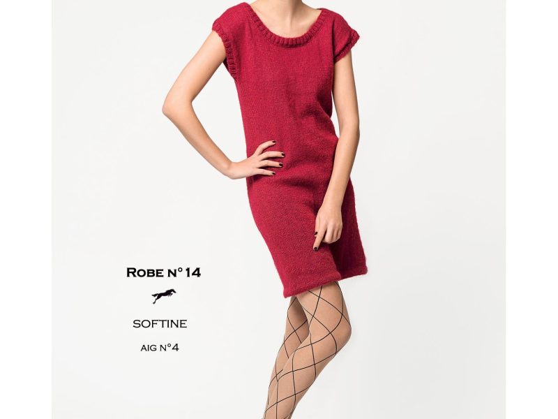 Free Knitting Pattern for a Simple Knit Dress