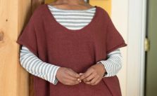 Free Knitting Pattern for a Simple Oversized Tee