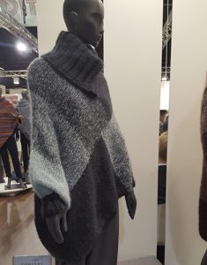 Free Knitting Pattern for a Tri-Colored Poncho