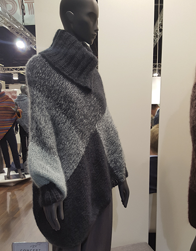 Free Knitting Pattern for a Tri-Colored Poncho